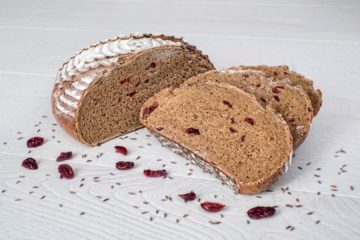 Caraway and Cranberry Rye Bread